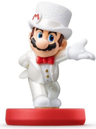 amiibo Super Mario Odyssey Series Figure (Mario - Wedding Outfit) image 1