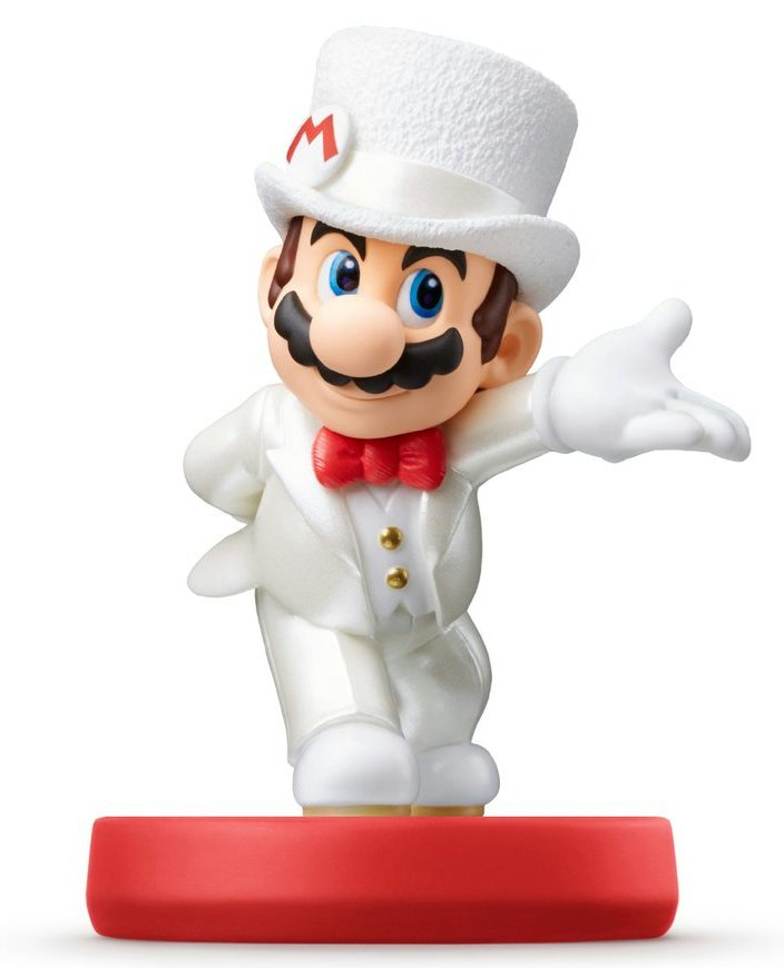 amiibo Super Mario Odyssey Series Figure (Mario - Wedding Outfit) (Re-run) image 2