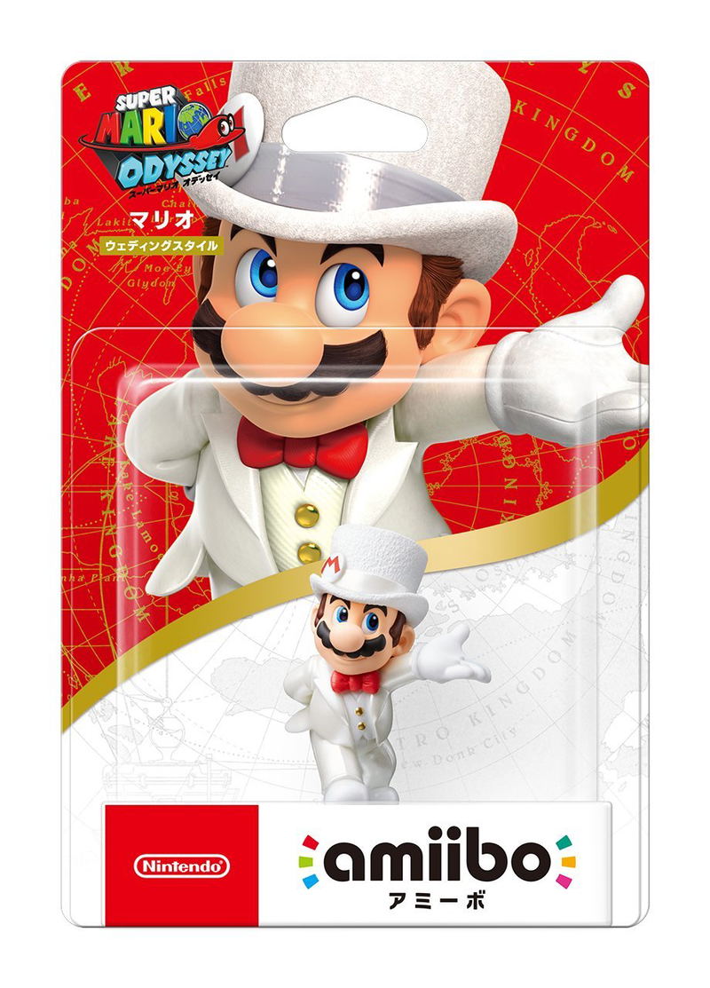 amiibo Super Mario Odyssey Series Figure (Mario - Wedding Outfit) (Re-run) image 1