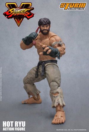 Street Fighter V 1/12 Scale Pre-Painted Action Figure: Hot Ryu