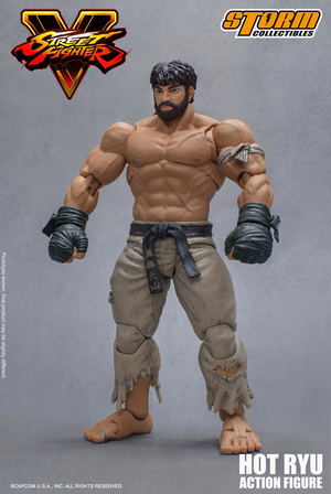 Street Fighter V 1/12 Scale Pre-Painted Action Figure: Hot Ryu_