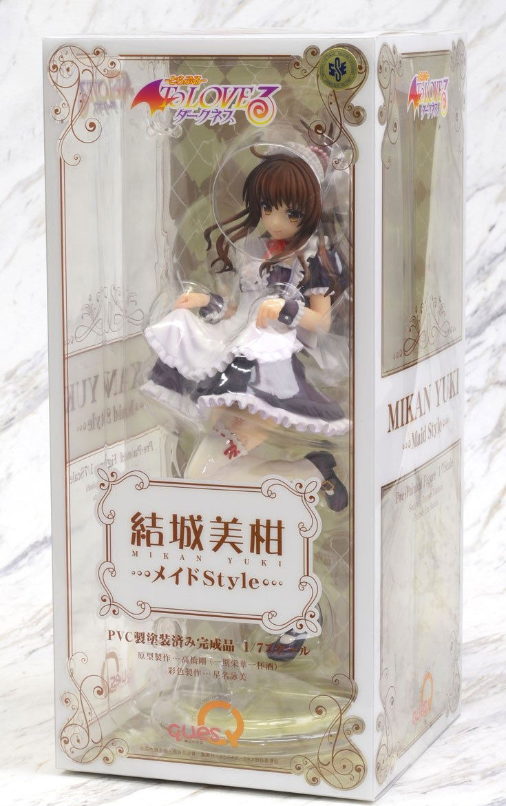 To Love-Ru Darkness 1/7 Scale Pre-Painted Figure: Mikan Yuuki Maid Style (Re-run) image 15