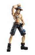 Variable Action Heroes DX One Piece Portrait Of Pirates x VAH 1/8 Scale Pre-Painted Figure: Portgas D. Ace thumbnail 2