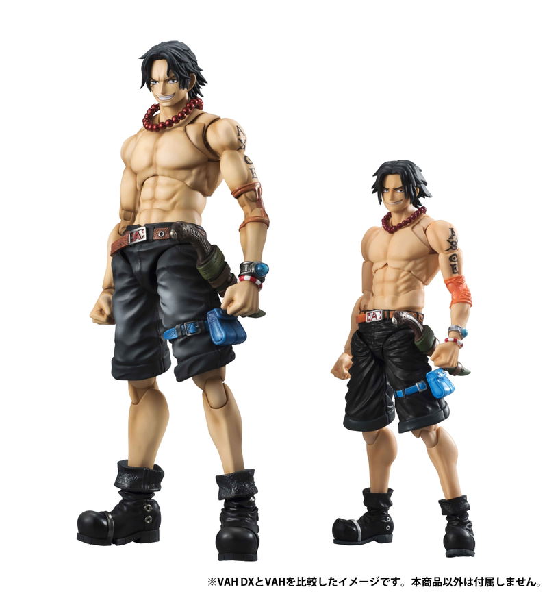 Variable Action Heroes DX One Piece Portrait Of Pirates x VAH 1/8 Scale Pre-Painted Figure: Portgas D. Ace image 4