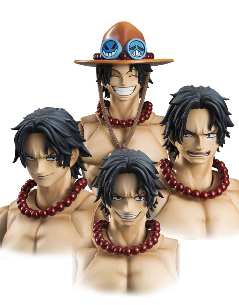 Variable Action Heroes DX One Piece Portrait Of Pirates x VAH 1/8 Scale Pre-Painted Figure: Portgas D. Ace image 6