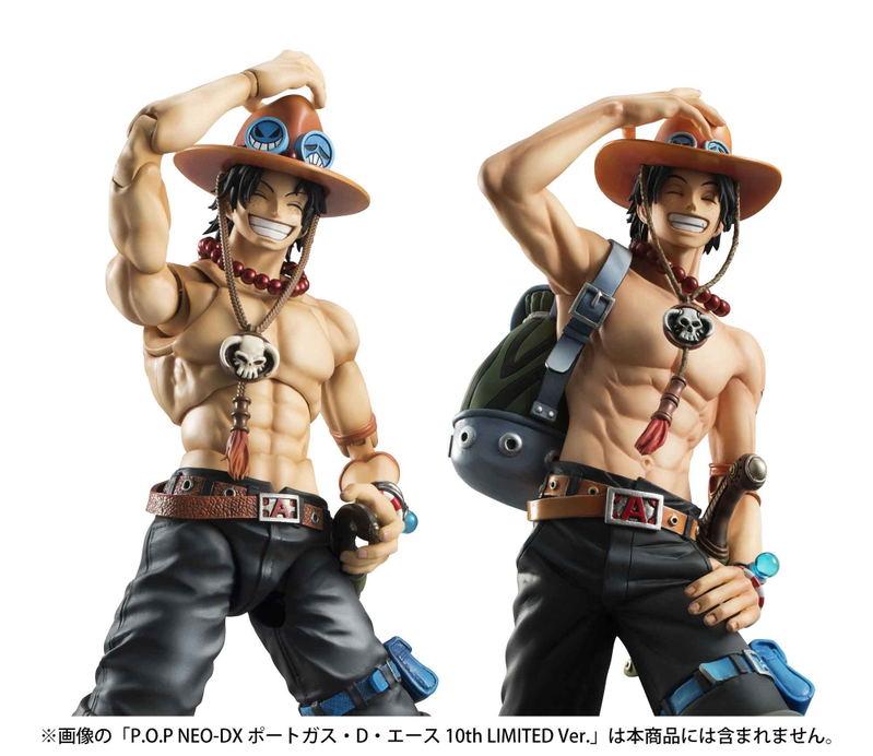Variable Action Heroes DX One Piece Portrait Of Pirates x VAH 1/8 Scale Pre-Painted Figure: Portgas D. Ace image 7