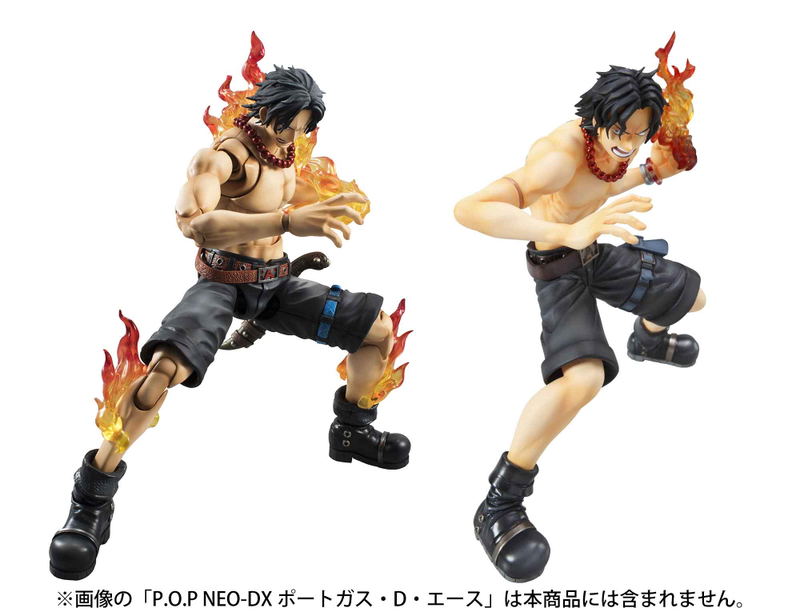 Variable Action Heroes DX One Piece Portrait Of Pirates x VAH 1/8 Scale Pre-Painted Figure: Portgas D. Ace image 8