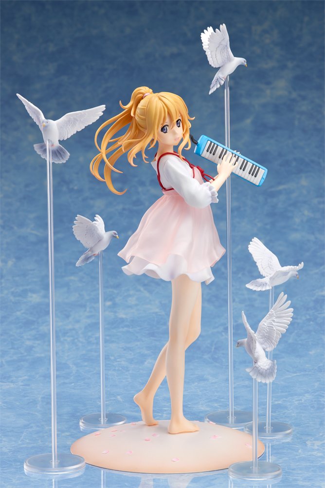 Your Lie in April 1/8 Scale Pre-Painted Figure: Kaori Miyazono Shifuku Ver. -Arima Kousei to no Deai- [Aniplex+ Exclusive Ver.] image 1
