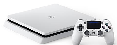 PlayStation 4 CUH-2100 Series 1TB HDD (Glacier White)