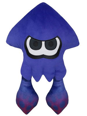 Splatoon 2 All Star Collection Plush: Big Squid Bright Blue (Re-run)_