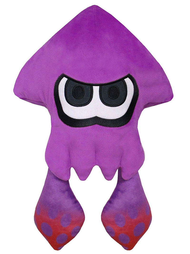 Splatoon 2 All Star Collection Plush: Big Squid Neon Purple image 1