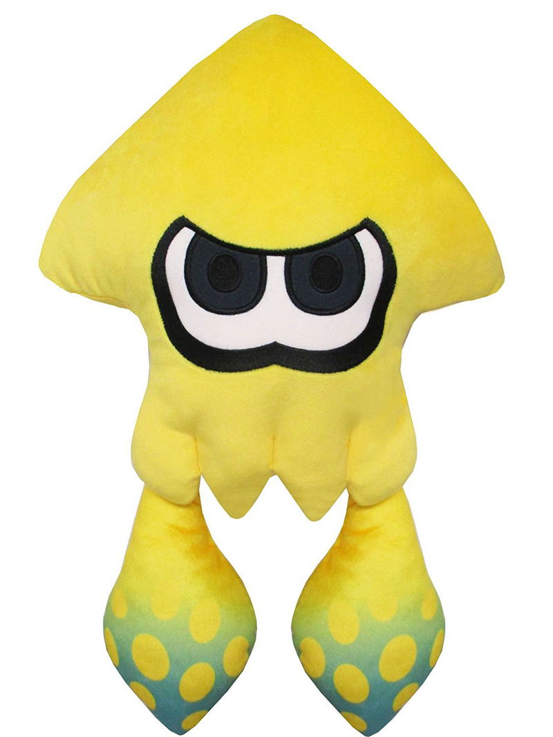 Splatoon 2 All Star Collection Plush: Big Squid Sun Yellow image 1