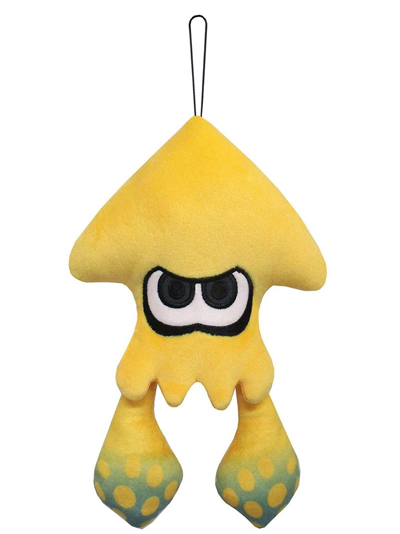 Splatoon 2 All Star Collection Plush: Squid Sun Yellow (S) (Re-run) image 1