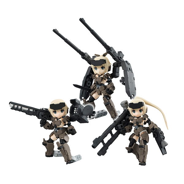 Desktop Army Frame Arms Girl KT-321f Gorai Series (Set of 3 pieces) image 1