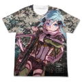 Sword Art Online II Sinon Full Graphic T-shirt White (L Size) thumbnail 1