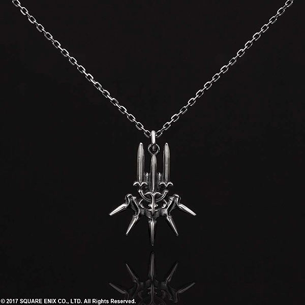 ニーア オートマタ シルバーネックレス ＜YoRHa＞ヨルハ Nier Automata Silver Necklace - Yorha