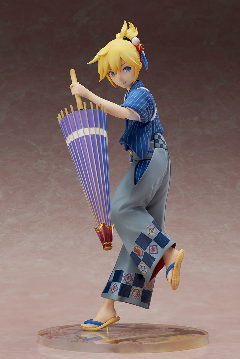Vocaloid 1/8 Scale Pre-Painted Figure: Kagamine Len -Hanairogoromo- image 1