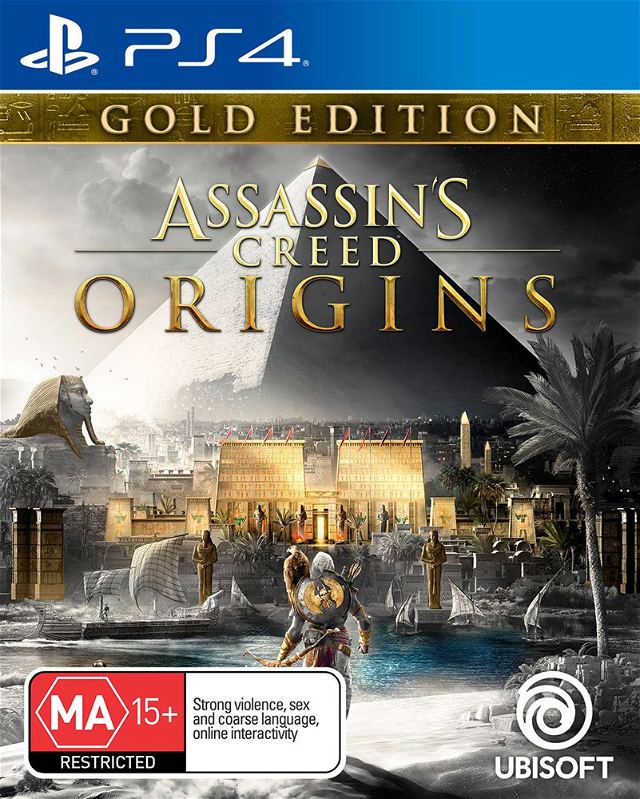 Origin gold. Assassin's Creed Origins. AC Origins обложка.