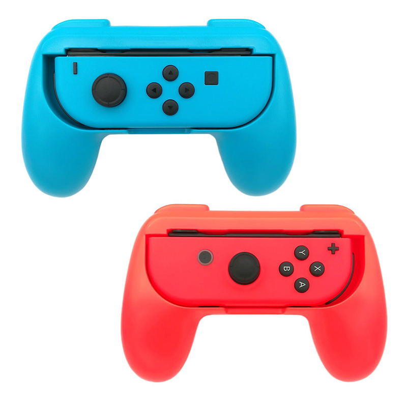 Joy-Con Grip Pack for Nintendo Switch (Red Blue) for Nintendo Switch