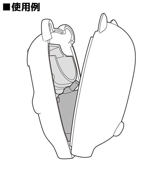 Nendoroid More: Pokemon Face Parts Case (Pikachu)