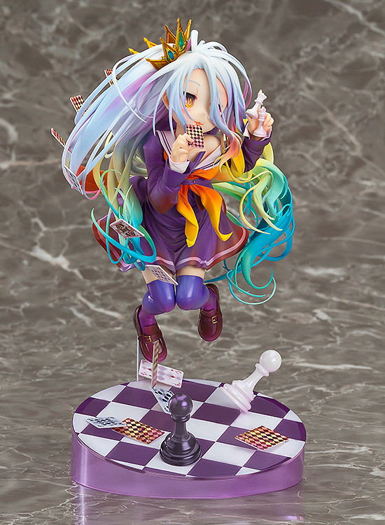 ノーゲームノーライフ　shiro 1／8スケールフィギュア No Game No Life 1/8 Scale Pre-Painted Figure: Shiro