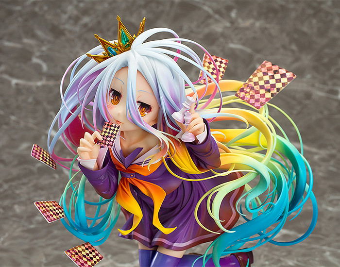 No Game No Life 1/8 Scale Pre-Painted Figure: Shiro