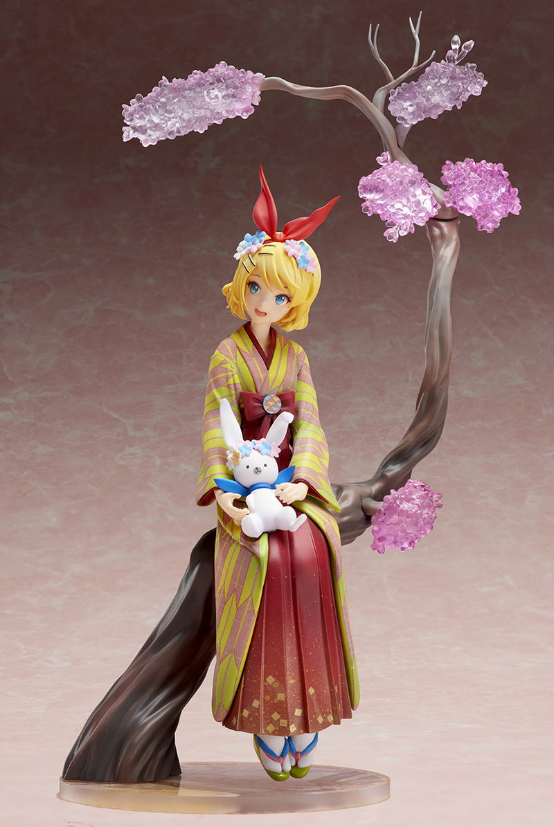 Vocaloid 1/8 Scale Pre-Painted Figure: Kagamine Rin -Hanairogoromo- image 2