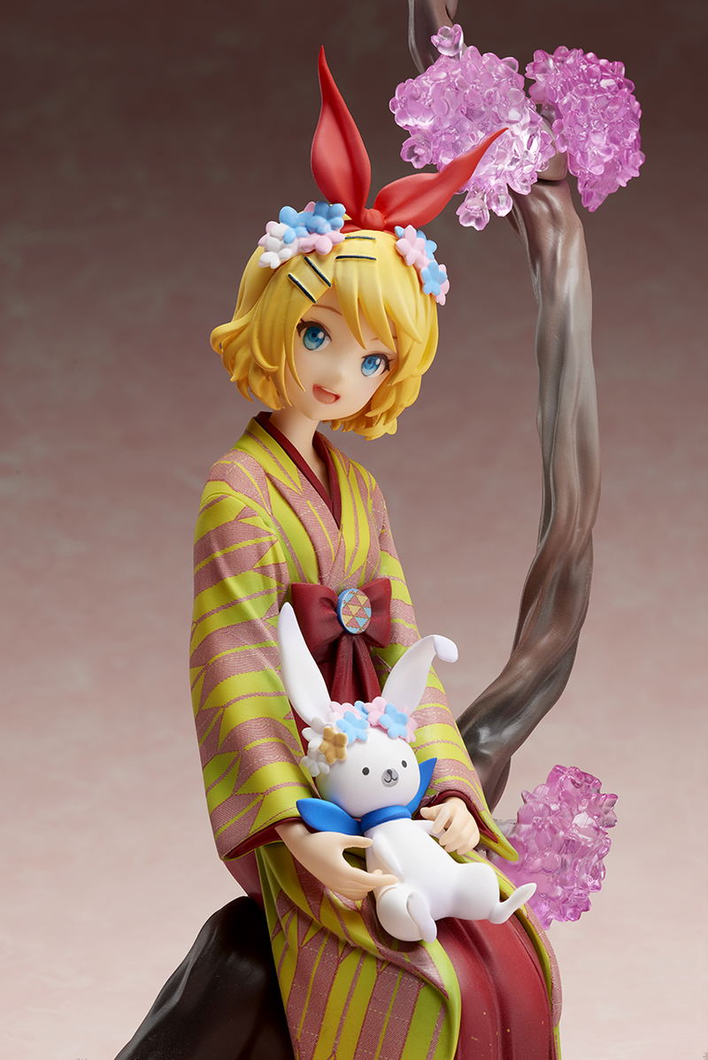 Vocaloid 1/8 Scale Pre-Painted Figure: Kagamine Rin -Hanairogoromo- image 4