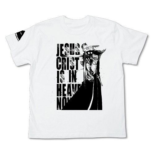 Hellsing Anderson T-shirt White (L Size) image 1
