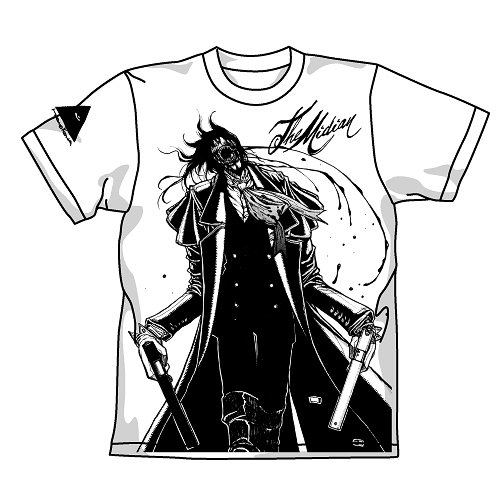 Hellsing Midian T-shirt White (L Size) image 1