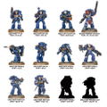 Warhammer 40,000: Space Marine Heroes Series No.1 (Set of 24 pieces) (Re-run) thumbnail 2