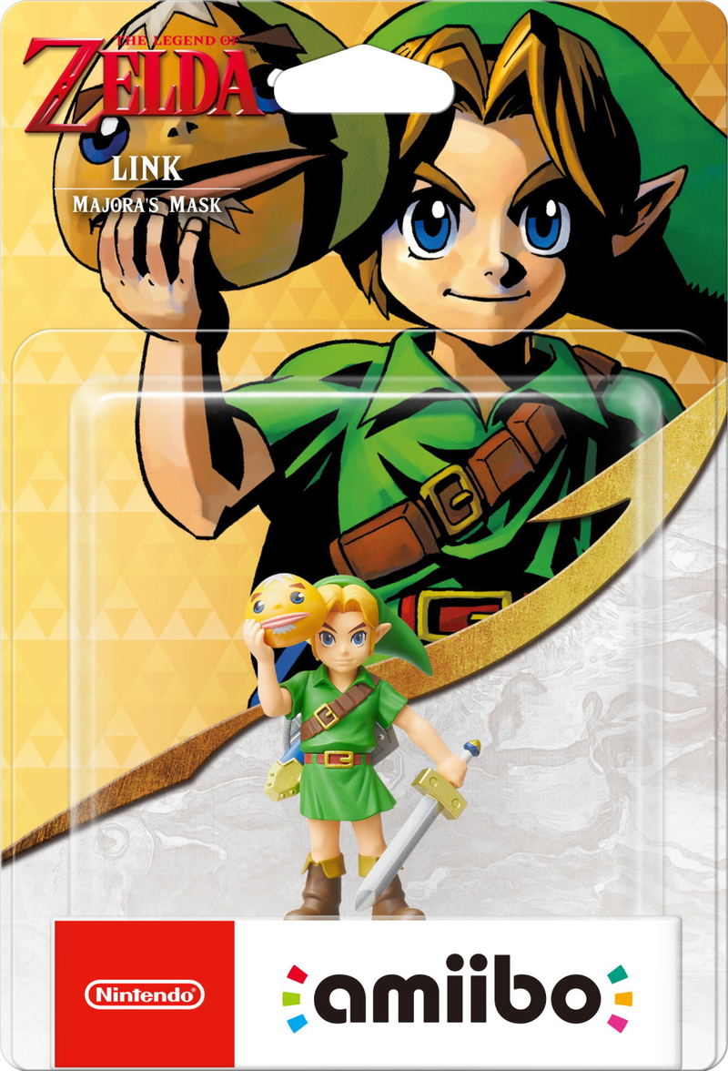 amiibo The Legend of Zelda Series Figure (Link) [Majora's Mask] image 1