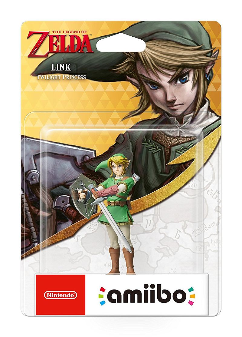 amiibo The Legend of Zelda Series Figure (Link) [Twilight Princess] for Wii  U, New 3DS, New 3DS LL / XL, SW