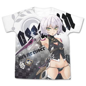 Fate/Grand Order Assassin/Jack The Ripper Full Graphic T-shirt White (S Size)_