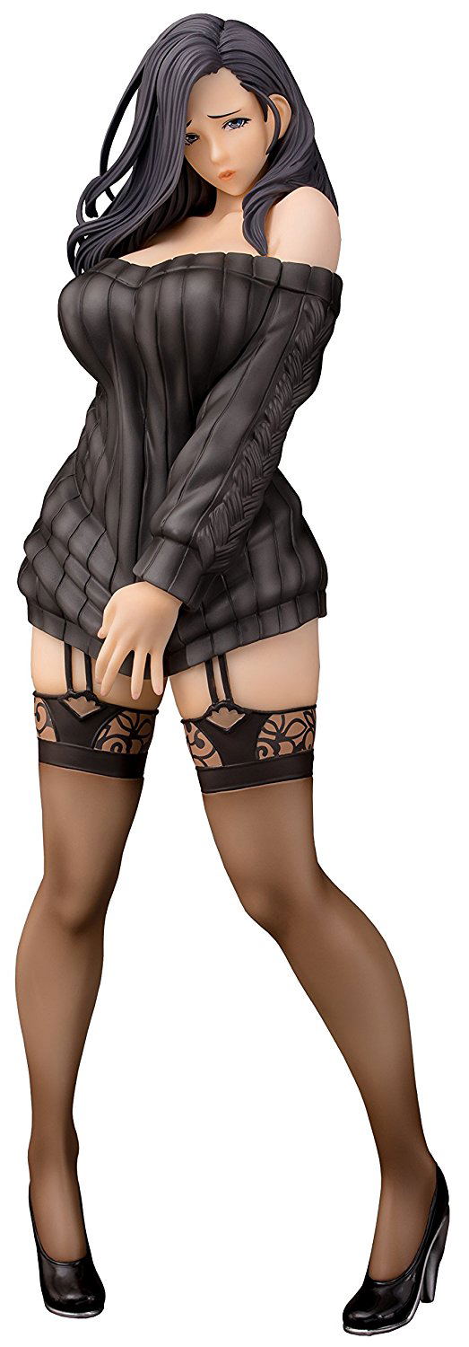 Non Oda Illustration 1/6 Scale Pre-Painted Figure: Kujou Shiho Black Hair Ver. Limited Edition image 1