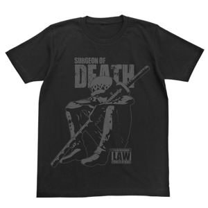 One Piece Tatazumu Law T-shirt Black (M Size)_