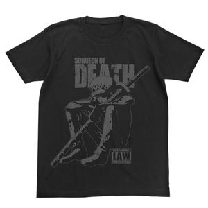 One Piece Tatazumu Law T-shirt Black (XL Size)_