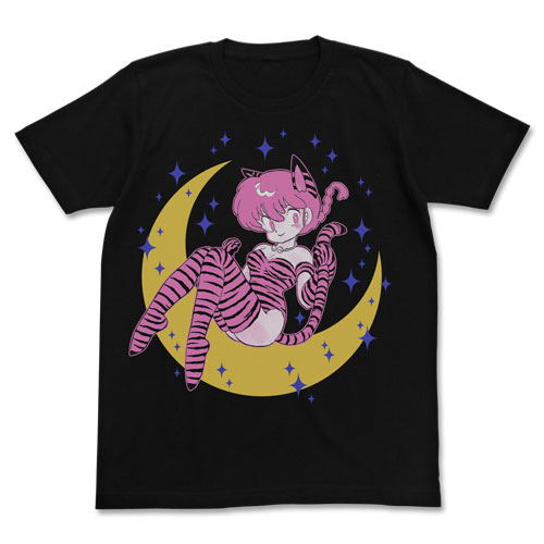 Ranma 1/2 Ranma Saotome T-shirt Black (S Size) image 1