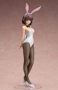 Saekano - How to Raise a Boring Girlfriend♭ 1/4 Scale Pre-Painted Figure: Megumi Kato Bunny Ver. thumbnail 2