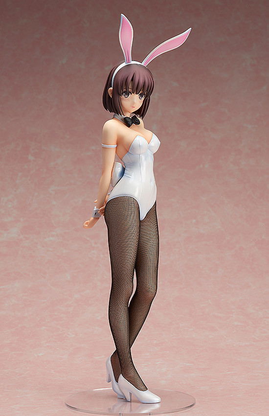 Saekano - How to Raise a Boring Girlfriend♭ 1/4 Scale Pre-Painted Figure: Megumi Kato Bunny Ver. image 2