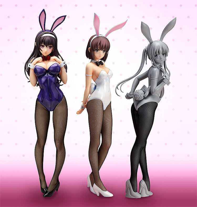 Saekano - How to Raise a Boring Girlfriend♭ 1/4 Scale Pre-Painted Figure: Megumi Kato Bunny Ver. image 7