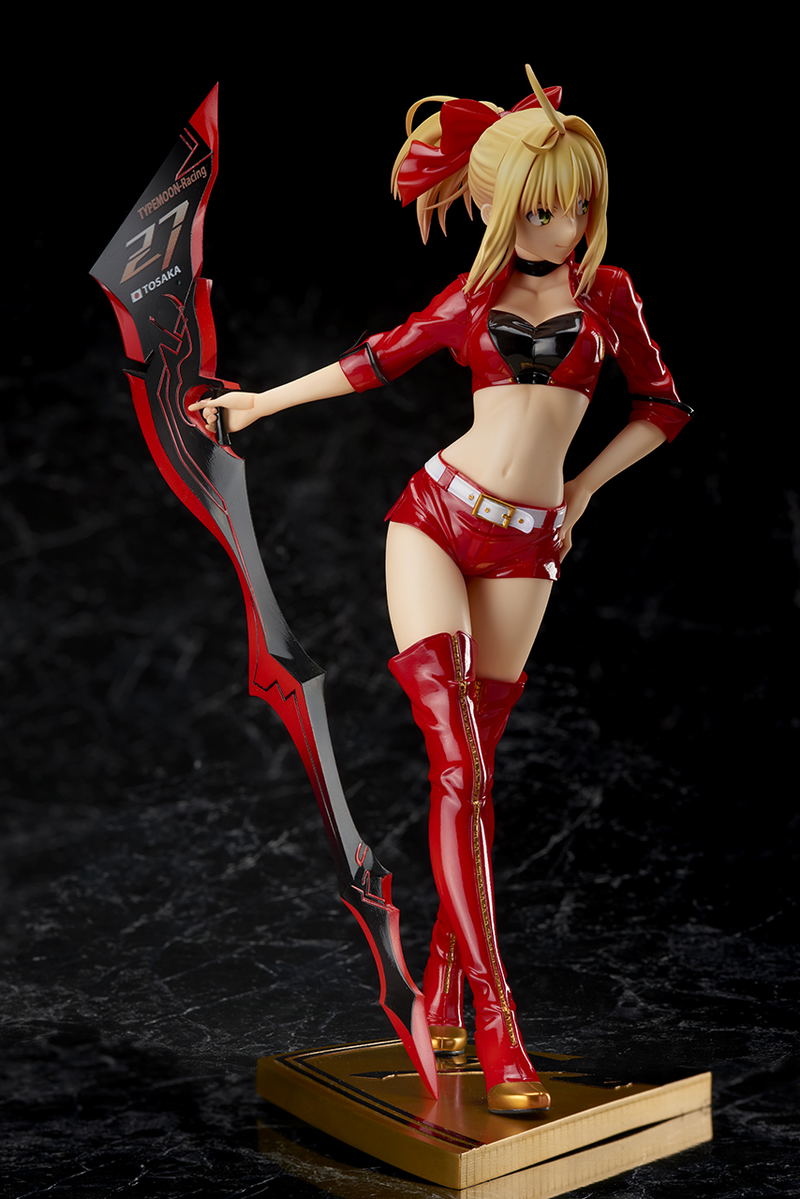 Fate/Stay Night 1/7 Scale Pre-Painted Figure: Nero Claudius Type-Moon Racing Ver. (Re-run) image 1