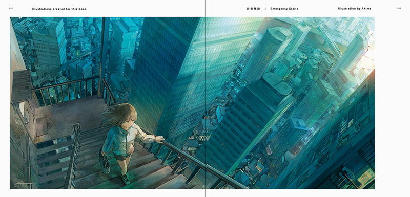Everyday Scenes From A Parallel World: Background Illustrations And Scenes From Anime And Manga Works image 3