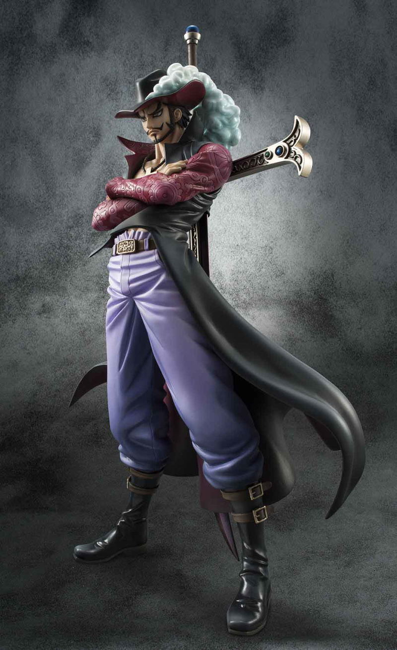 Excellent Model Portrait Of Pirates One Piece NEO-DX 1/8 Scale Pre-Painted Figure: Hawk-Eye Dracule Mihawk Ver.2 (Re-run) image 1