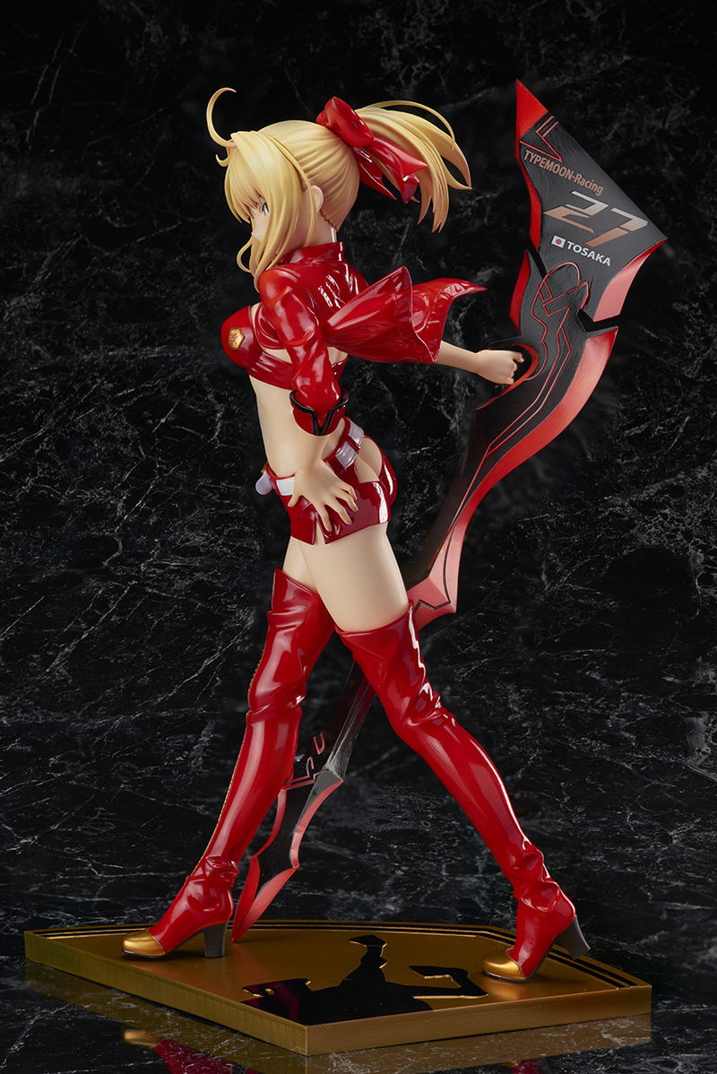 Fate/Stay Night 1/7 Scale Pre-Painted Figure: Nero Claudius Type-Moon Racing Ver. (Re-run) image 6