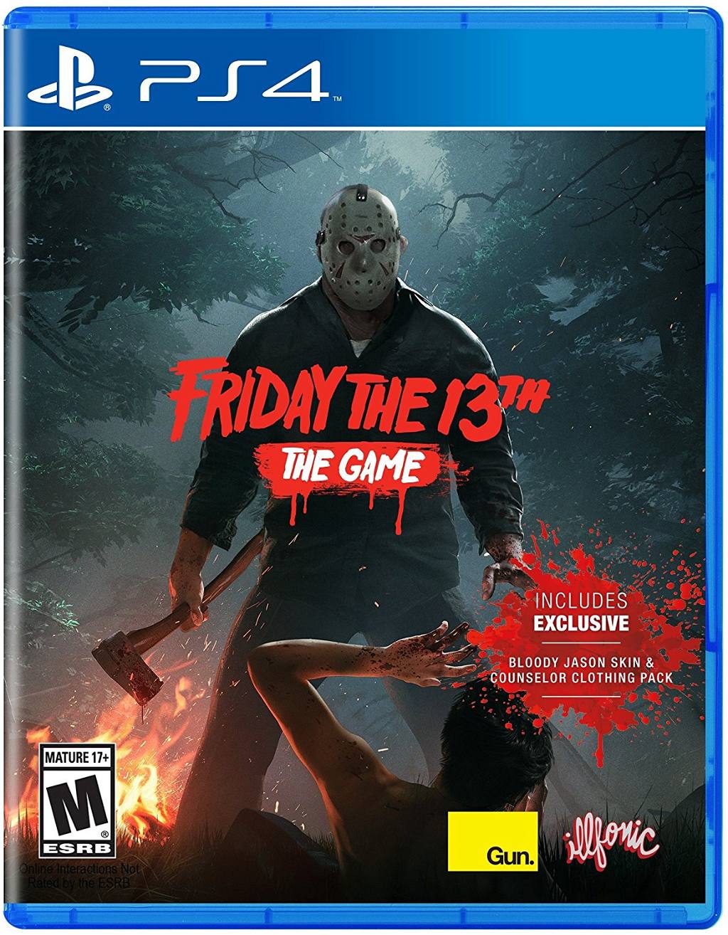 Forkæl dig svær at tilfredsstille hjørne Friday the 13th: The Game for PlayStation 4