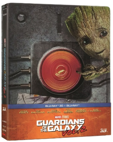 Guardians of the Galaxy Vol. 2 2D+3D (2-Disc) (Steelbook) image 1