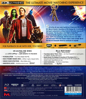 Guardians of the Galaxy Vol. 2 4K UHD+2D (2-Disc)
