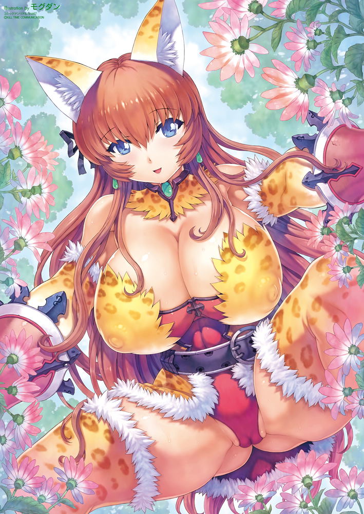 KTC Official Goods Mogudan B2 Tapestry: Kemono Musume