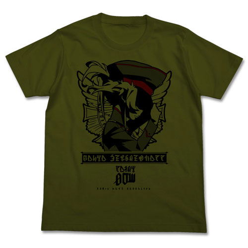 Saga Of Tanya The Evil: Tanya Von Degurechaff Portrait T-shirt Moss (L Size) image 1